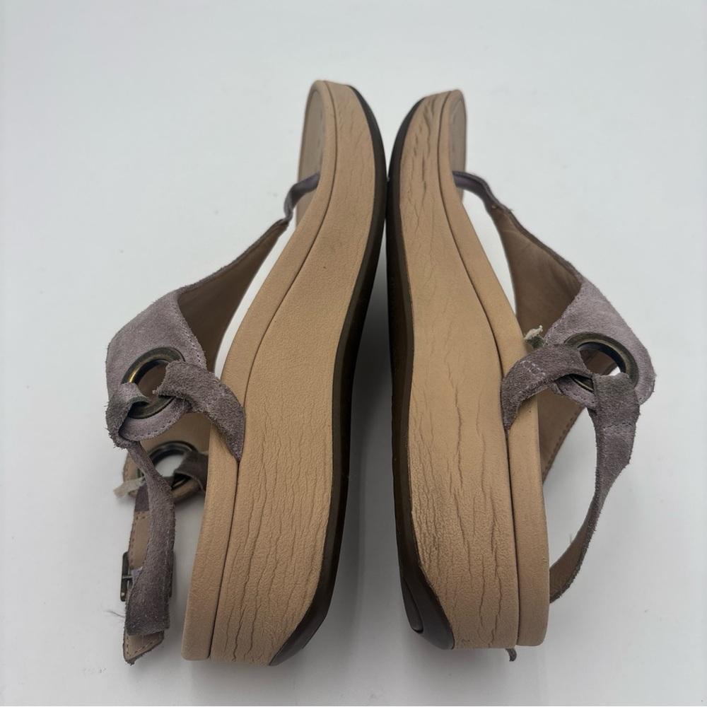 Vionic Suede Tan Sandals - Picture 10 of 10